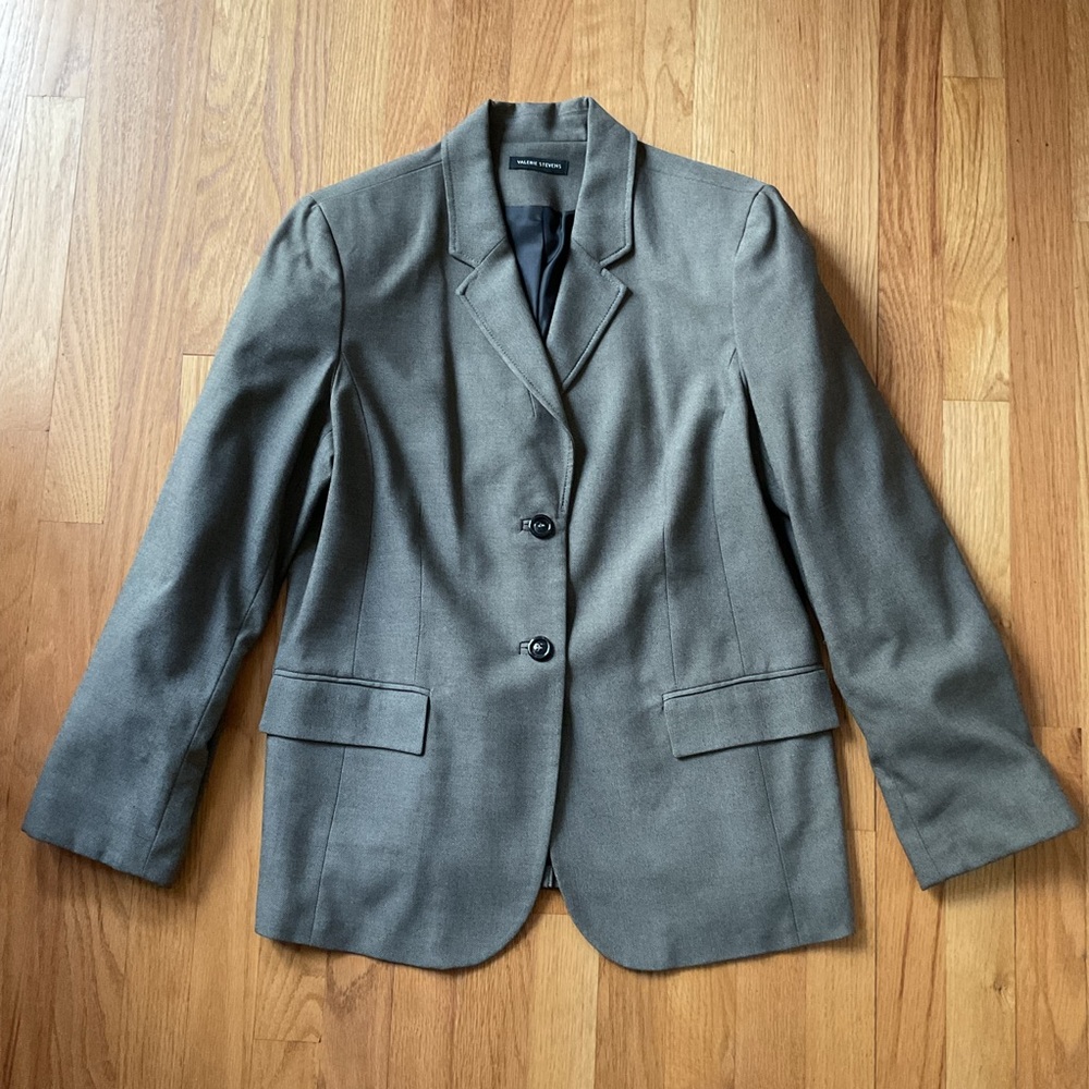 Valerie Steven’s blazer ⭐️ classic ⭐️ size 14 ⭐️ like new ⭐️ office professional - Picture 4 of 6